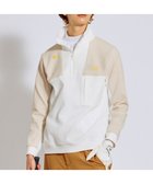 【ピーダブリュサーキュラス/PW CIRCULUS / MEN】の【ドライな肌触り / UV遮蔽率98.9% UVカット / ストレッチ】【MEN】ワッフルハーフジップトップス ゴルフ ホワイト系|ID: prp329100004844689 ipo3291000000035825243