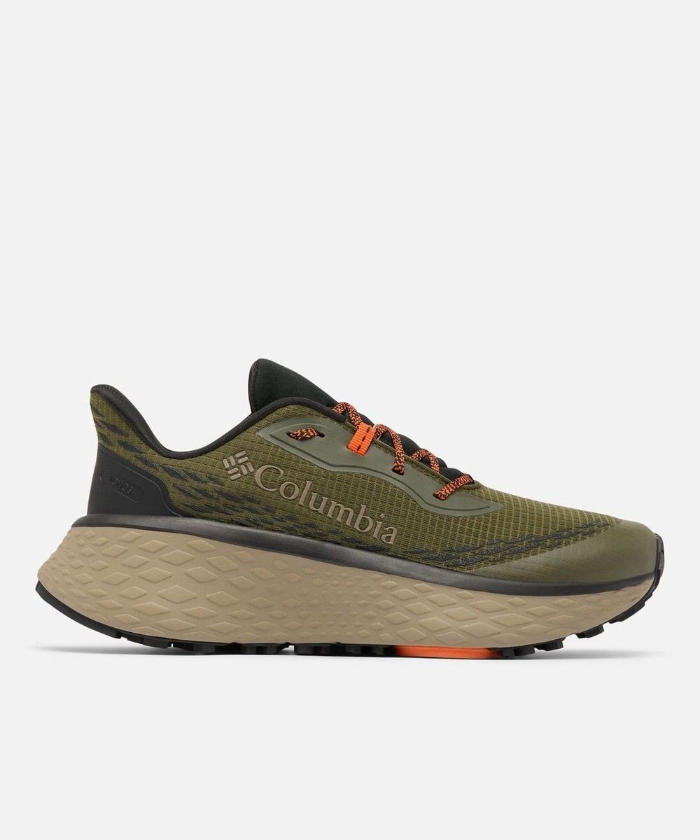 【コロンビア/Columbia / MEN】のColumbia/ コノス トリリアム エーティーアール /コロンビア インテリア・キッズ・メンズ・レディースファッション・服の通販 founy(ファニー) 　ファッション　Fashion　メンズファッション　Fashion for Men　シューズ・靴　Shoes　スニーカー / カジュアルにもスポーティにも　Sneakers & Trainers　クッション　Cushion, Throw Pillow　軽量　Lightweight, Ultra Light　シューズ　Shoes, Footwear　スニーカー　Sneakers, Trainers　ダウン　Down, Puffer　パターン　Pattern, Design Print　メッシュ　Mesh, Net Fabric　Nori、 Tangy Orange|ID: prp329100004844700 ipo3291000000035322088