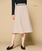 【ベイジ,/BEIGE,】の【洗える】CINDY / フレアスカート Sand × Black|ID: prp329100004844703 ipo3291000000035710012