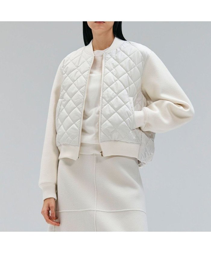 【ベイジ,/BEIGE,】の【GISELe 10月号掲載】DOVER / 異素材ウールキルティングブルゾン インテリア・キッズ・メンズ・レディースファッション・服の通販 founy(ファニー) https://founy.com/ 雑誌掲載アイテム Magazine Picks & Fashion Features ファッション雑誌 Fashion Magazines ジゼル GISELe ファッション Fashion レディースファッション Fashion for Women アウター Coat / Outerwear Collection レディースジャケット・軽アウター Jackets ブルゾンジャケット・スポーティアウター Blouson Jackets キルティング Quilted, Quilting キルト Quilt, Quilted Fabric 10月号 October Issue シンプル Simple, Minimal ジャケット Jacket, Outerwear スタイリッシュ Stylish, Fashionable 雑誌 Magazine, Fashion Magazine タフタ Taffeta, Structured Fabric デニム Denim, Jeans Material バランス Balance, Style Balance フィット Fit, Slim Fit ブルゾン Blouson, Bomber Jacket ボトム Bottoms, Lower Wear ロング Long, Long-Length A/W・秋冬 Autumn/Winter エレガント 上品 Elegant |ID: prp329100004844707 ipo3291000000035451787