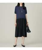 【自由区/JIYU-KU】の【洗える】タフタコンビ半袖 ワンピース 人気、トレンドファッション・服の通販 founy(ファニー) ファッション Fashion レディースファッション Fashion for Women ワンピース Dresses コンパクト Compact, Small Size コンビ Combo, Combination Style タフタ Taffeta, Structured Fabric ドッキング Docking, Mixed Material 半袖 Short Sleeve, Half Sleeve 夏 Summer 春 Spring S/S・春夏 SS, Spring/Summer, Warm Season 洗える Machine Washable thumbnail インディゴブルー×ブラック|ID: prp329100004844733 ipo3291000000036260506