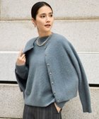 【自由区/JIYU-KU】の【SHIHOさん着用】ヘアリーフォックス カーディガン ブルー|ID: prp329100004844734 ipo3291000000036200067