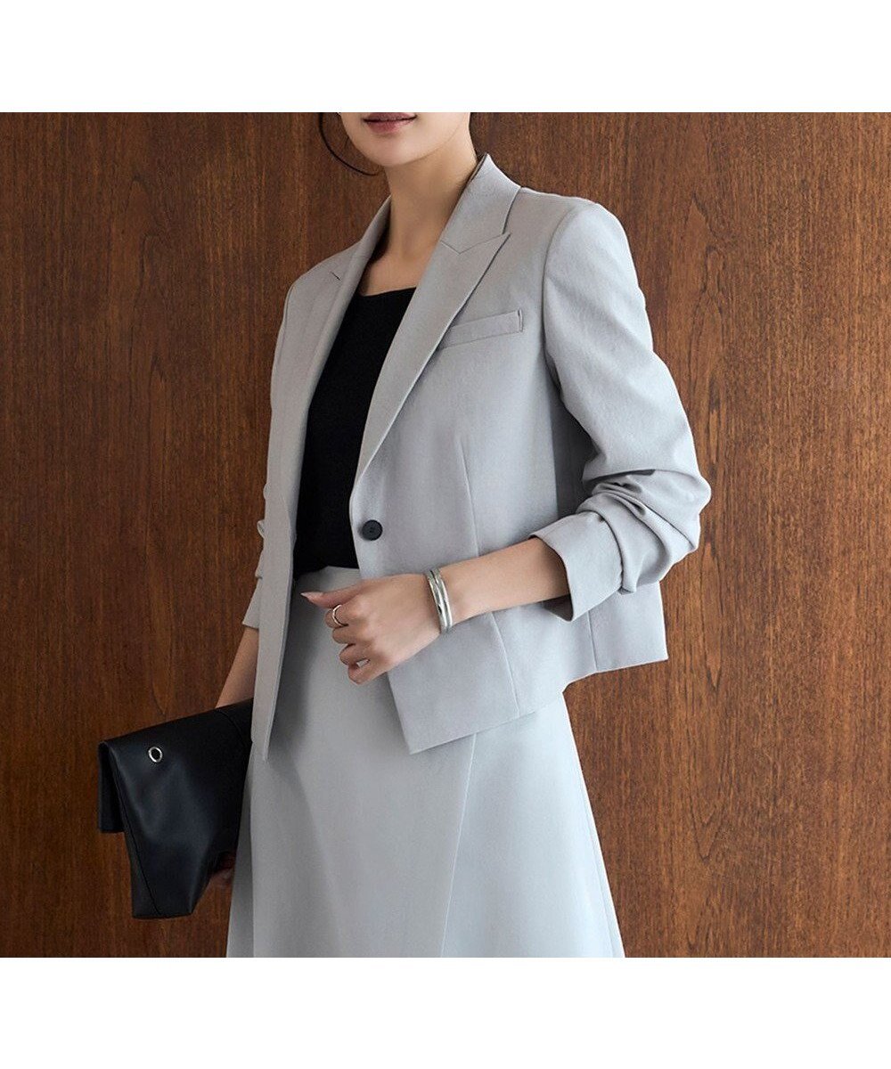 【アイシービー/iCB】の【接触冷感・UVケア・撥水・洗える】LooseWeave クロップドジャケット 人気、トレンドファッション・服の通販 founy(ファニー) 　ファッション　Fashion　レディースファッション　Fashion for Women　アウター　Coat / Outerwear Collection　レディースジャケット・軽アウター　Jackets　テーラードジャケット / 通勤・きれいめスタイル　Tailored Jackets & Blazers　春　Spring　洗える　Machine Washable　クロップド　Cropped, Short Length　ショート　Short, Short Length　シルク　Silk, 100% Silk　ジャケット　Jacket, Outerwear　ストレッチ　Stretch, Stretchy Fabric　トレンド　Trend, Trending Now　バランス　Balance, Style Balance　S/S・春夏　SS, Spring/Summer, Warm Season　夏　Summer　エレガント 上品　Elegant　2025年　2025　2025春夏・S/S　Spring/Summer 2025 SS25　 other-1|ID: prp329100004844742 ipo3291000000035725739