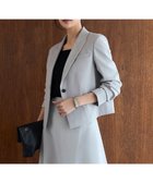 【アイシービー/iCB】の【接触冷感・UVケア・撥水・洗える】LooseWeave クロップドジャケット トープ系|ID: prp329100004844742 ipo3291000000035725743