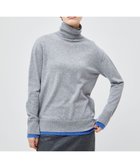 【ベイジ,/BEIGE,】の【洗える】POMPE / ウールカシミヤタートルネックニット 人気、トレンドファッション・服の通販 founy(ファニー) ファッション Fashion レディースファッション Fashion for Women トップス・カットソー Cut & Sew Tops ニット Knit Tops & Sweaters タートルネック・ハイネックトップス Turtlenecks & High-Neck Tops シンプル Simple, Minimal ジャケット Jacket, Outerwear セーター Sweater, Knitwear タイトスカート Pencil Skirt, Tight Skirt タートル Turtleneck, Turtle Collar タートルネック Turtleneck, High Neck ボトム Bottoms, Lower Wear ワイド Wide, Wide Fit エレガント 上品 Elegant 洗える Machine Washable A/W・秋冬 Autumn/Winter thumbnail L Gray×Sax|ID: prp329100004844744 ipo3291000000035522478