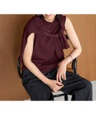 【アンフィーロ 自由区/UNFILO】のUVモイスト スリーブレスニット 人気、トレンドファッション・服の通販 founy(ファニー) ファッション Fashion レディースファッション Fashion for Women トップス・カットソー Cut & Sew Tops ニット Knit Tops & Sweaters ウォッシャブル Machine Washable 春 Spring カーディガン Cardigan, Knitwear コンパクト Compact, Small Size 抗菌 Antibacterial, Bacteria-Resistant ストレッチ Stretch, Stretchy Fabric セーター Sweater, Knitwear ノースリーブ Sleeveless, No-Sleeve ボトム Bottoms, Lower Wear モックネック Mock Neck, Short Turtleneck ワイド Wide, Wide Fit S/S・春夏 SS, Spring/Summer, Warm Season 夏 Summer エレガント 上品 Elegant thumbnail ボルドー|ID: prp329100004844750 ipo3291000000036152490