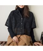 【23区/NIJYUSANKU】の【SLOW/一部店舗限定】好評につき追加生産!モチーフレース シャツ 人気、トレンドファッション・服の通販 founy(ファニー) ファッション Fashion レディースファッション Fashion for Women トップス・カットソー Cut & Sew Tops シャツ・ブラウス・オフィスカジュアル Elegant Blouses & Button-Ups 春 Spring コンパクト Compact, Small Size バランス Balance, Style Balance フロント Front, Front Design ボタニカル Botanical, Floral Pattern ボトム Bottoms, Lower Wear モチーフ Motif, Design Theme レース Lace, Lace Fabric S/S・春夏 SS, Spring/Summer, Warm Season おすすめ Recommended / Our Picks 夏 Summer エレガント 上品 Elegant 2025年 2025 2025春夏・S/S Spring/Summer 2025 SS25 thumbnail ブラック系|ID: prp329100004844756 ipo3291000000035322441