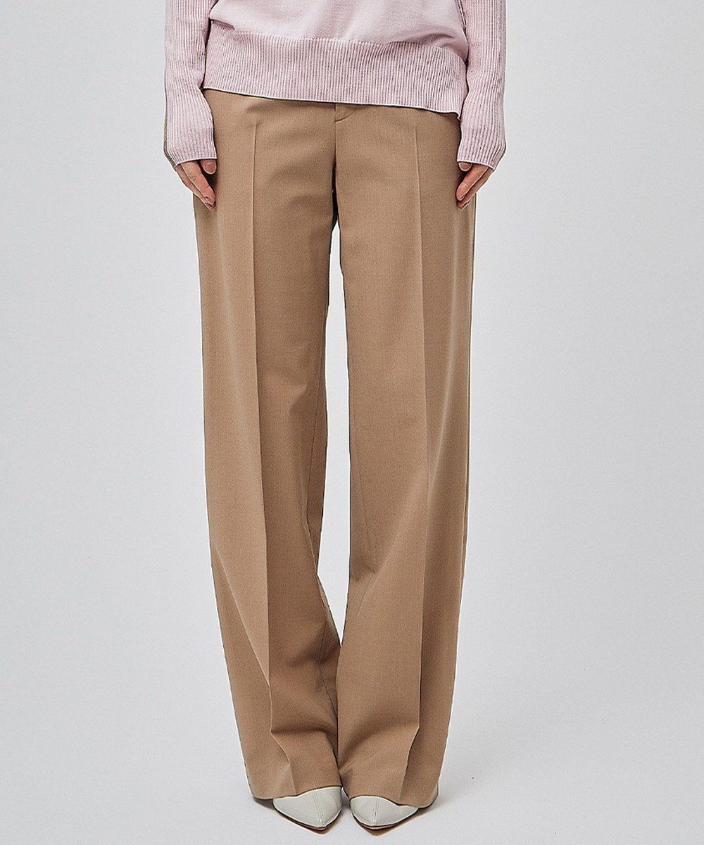 【ベイジ,/BEIGE,】の【洗える】ABEL / ストレートパンツ インテリア・キッズ・メンズ・レディースファッション・服の通販 founy(ファニー) 　ファッション　Fashion　レディースファッション　Fashion for Women　パンツ　Pants & Trousers　カットソー　Cut and Sewn Top　シルク　Silk, 100% Silk　ストレッチ　Stretch, Stretchy Fabric　ストレート　Straight, Straight Cut　マニッシュ　Mannish, Boyish　ビジネス 仕事 通勤　Business / Work / Commuting　洗える　Machine Washable　A/W・秋冬　Autumn/Winter　Camel|ID: prp329100004844759 ipo3291000000035601694