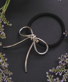 【ティアクラッセ/Tiaclasse】のメタルリボンヘアゴム シルバー|ID: prp329100004844785 ipo3291000000035773819