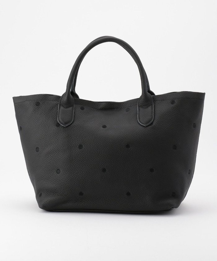 【アンビリオン/UNBILLION】のペルケ perche / 牛革ドット刺繍トートバッグ インテリア・キッズ・メンズ・レディースファッション・服の通販 founy(ファニー) https://founy.com/ ファッション Fashion レディースファッション Fashion for Women バッグ Bags シンプル Simple, Minimal ドット Polka Dot, Dot Pattern ビジネス 仕事 通勤 Business / Work / Commuting |ID: prp329100004844793 ipo3291000000035888633