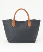 【アンビリオン/UNBILLION】のペルケ perche / 牛革ドット刺繍トートバッグ ネイビーキャメル|ID: prp329100004844793 ipo3291000000035888643