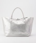 【アンビリオン/UNBILLION】のペルケ perche / 牛革ドット刺繍トートバッグ シルバー|ID: prp329100004844793 ipo3291000000035888655