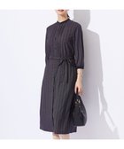 【ジェイ プレス/J.PRESS】の【洗える】ドットデシンプリント ピンタック ワンピース ネイビー系|ID: prp329100004844802 ipo3291000000035711455