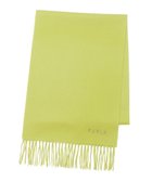 【ムーンバット/MOONBAT】の【洗えるカシミヤ】FURLA カシミヤ100%無地マフラー/幅30cm レモンイエロー|ID: prp329100004844805 ipo3291000000035725924