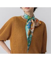 【23区/NIJYUSANKU】のmanipuri コラージュブルーム/ダングルベルト ダイヤ シルク スカーフ 人気、トレンドファッション・服の通販 founy(ファニー) ファッション Fashion レディースファッション Fashion for Women ベルト&ウエストマーク Belts & Waist Accessories シルク Silk, 100% Silk スカーフ Scarf, Neckwear スクエア Square, Square Shape ストール Stole, Wrap 定番 Standard, Basic Item ハンド Hand, Handmade バンダナ Bandana, Head Scarf プリント Print, Printed Pattern S/S・春夏 SS, Spring/Summer, Warm Season 夏 Summer 2025年 2025 2025春夏・S/S Spring/Summer 2025 SS25 |ID:prp329100004844806