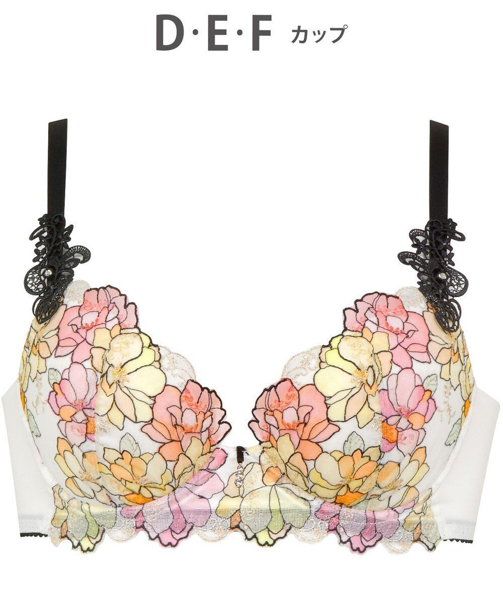 【ワコール/WACOAL】のルジェ 【パーソナルフィットプラス】 ブラジャー 胸の谷間を美しく見せる サイズに合わせたバストメイク レディース BCA442 /ワコール インテリア・キッズ・メンズ・レディースファッション・服の通販 founy(ファニー) ファッション Fashion レディースファッション Fashion for Women アンダー Underwear Essentials クリスタル Crystal, Swarovski チャーム Charm, Pendant ブラジャー Bra, Lingerie プリント Print, Printed Pattern レース Lace, Lace Fabric ワイヤー Wire, Wired Bra アイボリー|ID: prp329100004844844 ipo3291000000035727629