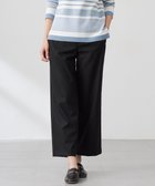 【ジェイ プレス/J.PRESS】の【洗える】CARREMAN 2WAY ストレート ワイド パンツ ブラック系|ID: prp329100004844856 ipo3291000000035670747