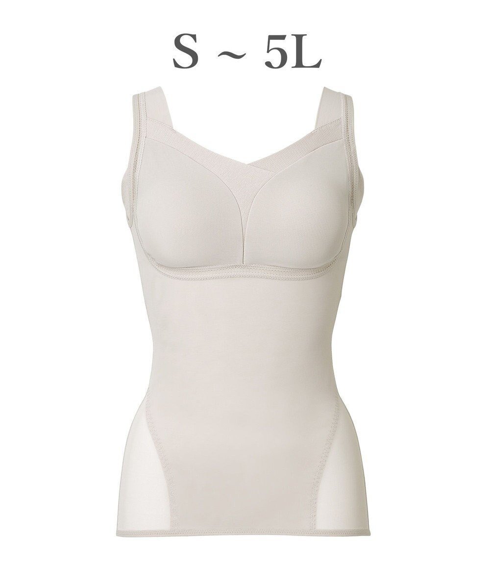 【ブラデリス ニューヨーク/BRADELIS New York】の【Yukine inc. 】ゆきねえモアソフト快適フルカップブラキャミ25 接触冷感 速乾 快適補整 ノンワイヤー ブラトップ カップ付きインナー インテリア・キッズ・メンズ・レディースファッション・服の通販 founy(ファニー) ファッション Fashion レディースファッション Fashion for Women トップス・カットソー Cut & Sew Tops キャミソール&ノースリーブ Camisoles & Sleeveless Tops アンダー Underwear Essentials インナー Innerwear シェイプ Shape, Slim Fit ショルダー Shoulder, Shoulder Strap ショーツ Shorts, Short Pants シルク Silk, 100% Silk シンプル Simple, Minimal スタイリッシュ Stylish, Fashionable タンク Tank Top, Sleeveless Top ピーチ Peach, Soft Touch フィット Fit, Slim Fit フロント Front, Front Design ポケット Pocket, Pocket Detail メッシュ Mesh, Net Fabric 無地 Plain, Solid Color ランジェリー Lingerie, Intimate Wear ローズ Rose, Rose Motif ワイヤー Wire, Wired Bra おすすめ Recommended / Our Picks 夏 Summer グレージュ|ID: prp329100004844857 ipo3291000000035324580