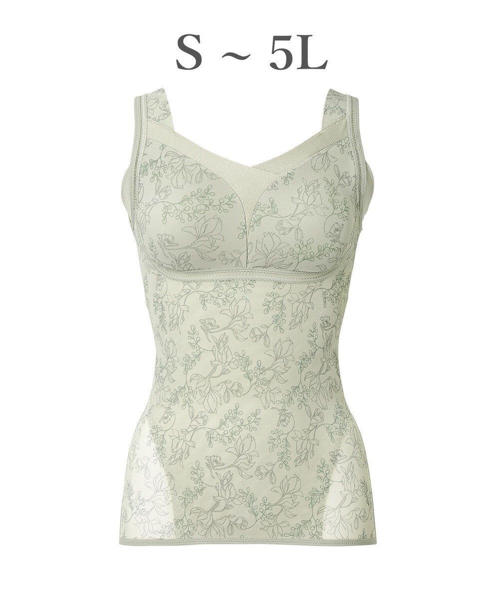 【ブラデリス ニューヨーク/BRADELIS New York】の【Yukine inc. 】ゆきねえモアソフト快適フルカップブラキャミ25 接触冷感 速乾 快適補整 ノンワイヤー ブラトップ カップ付きインナー インテリア・キッズ・メンズ・レディースファッション・服の通販 founy(ファニー) ファッション Fashion レディースファッション Fashion for Women トップス・カットソー Cut & Sew Tops キャミソール&ノースリーブ Camisoles & Sleeveless Tops アンダー Underwear Essentials インナー Innerwear シェイプ Shape, Slim Fit ショルダー Shoulder, Shoulder Strap ショーツ Shorts, Short Pants シルク Silk, 100% Silk シンプル Simple, Minimal スタイリッシュ Stylish, Fashionable タンク Tank Top, Sleeveless Top ピーチ Peach, Soft Touch フィット Fit, Slim Fit フロント Front, Front Design ポケット Pocket, Pocket Detail メッシュ Mesh, Net Fabric 無地 Plain, Solid Color ランジェリー Lingerie, Intimate Wear ローズ Rose, Rose Motif ワイヤー Wire, Wired Bra おすすめ Recommended / Our Picks 夏 Summer リリーパールグリーン|ID: prp329100004844857 ipo3291000000035324588