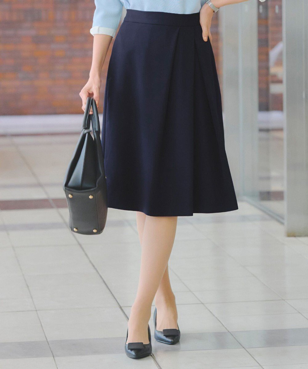 【ティアクラッセ/Tiaclasse】の【ダブルクロス】アシメタックスカート インテリア・キッズ・メンズ・レディースファッション・服の通販 founy(ファニー) 　ファッション　Fashion　レディースファッション　Fashion for Women　スカート　Skirts　アクセサリー　Fashion Accessories　アシンメトリー　Asymmetrical Style　ウォッシャブル　Machine Washable　春　Spring　洗える　Machine Washable　秋　Autumn　シンプル　Simple, Minimal　ジャケット　Jacket, Outerwear　ストレッチ　Stretch, Stretchy Fabric　セットアップ　Set-Up, Coordinated Outfit　ダブル　Double, Double-Breasted　フォーマル　Formal, Dressy　フレア　Flare, Flared　ポケット　Pocket, Pocket Detail　無地　Plain, Solid Color　楽ちん　Easy Fit, Comfortable　冬　Winter / This Winter　A/W・秋冬　Autumn/Winter　S/S・春夏　SS, Spring/Summer, Warm Season　おすすめ　Recommended / Our Picks　夏　Summer　ビジネス 仕事 通勤　Business / Work / Commuting　ネイビー|ID: prp329100004844878 ipo3291000000035325497