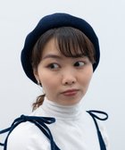 【アトレナ/ATRENA】のメリノウールバスクベレー ネイビー|ID: prp329100004844901 ipo3291000000035326382