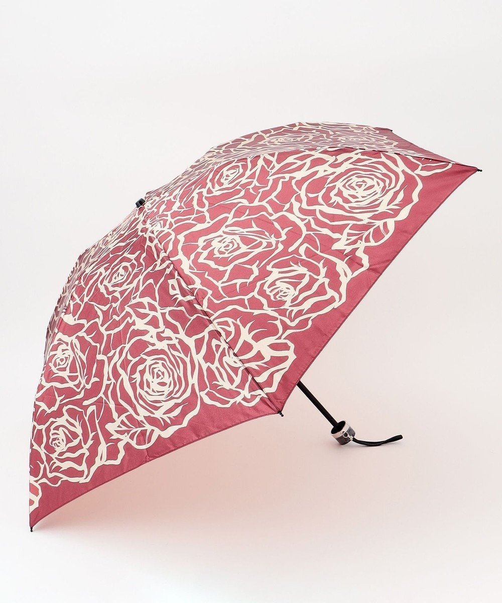 【ムーンバット/MOONBAT】の【雨傘】ミラ・ショーン (mila schon) 薔薇 ナイロンサテン 折りたたみ傘 インテリア・キッズ・メンズ・レディースファッション・服の通販 founy(ファニー) 　ファッション　Fashion　レディースファッション　Fashion for Women　レイングッズ・傘・晴雨兼用傘　Umbrellas & Rain Gear　イタリア　Italy　エレガント 上品　Elegant　サテン　Satin, Glossy Fabric　シンプル　Simple, Minimal　リュクス　Luxury, Elegant, High-End, Chic　ローズ　Rose, Rose Motif　傘　Umbrella, Parasol　ワイン|ID: prp329100004844940 ipo3291000000035327063