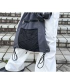 【ウィゴー/WEGO】の【ユニセックス着用ITEM】コードデザインナップサック グレー|ID: prp329100004844945 ipo3291000000035915750