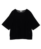 【アースミュージックアンドエコロジー/earth music&ecology】のシアーベロアTee 人気、トレンドファッション・服の通販 founy(ファニー) ファッション Fashion レディースファッション Fashion for Women トップス・カットソー Cut & Sew Tops シャツ・ブラウス・オフィスカジュアル Elegant Blouses & Button-Ups ロングTシャツ・Tシャツ Longline T-Shirts & Tees カットソー・ベーシックTシャツ Cut-and-Sewn Tops / Stretch Tees & Basics ベロアトップス Velour Tops / Velvet-Look Items おすすめ Recommended / Our Picks カットソー Cut and Sewn Top シアー Sheer, See-Through シンプル Simple, Minimal スリット Slit, Slit Detail ベロア Velour, Soft Velvet ポケット Pocket, Pocket Detail ロング Long, Long-Length A/W・秋冬 Autumn/Winter thumbnail Black|ID: prp329100004844988 ipo3291000000036272773