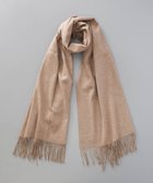 【アウロラ/AURORA】の【Johnstons of Elgin(ジョンストンズ オブ エルガン)】 カシミヤ100%起毛無地ストール ベージュ|ID: prp329100004845022 ipo3291000000035330016