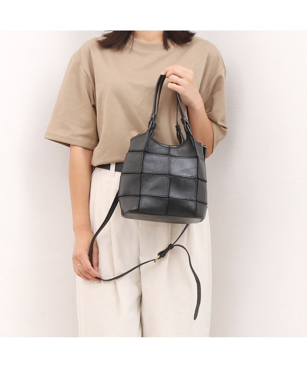 【アンビリオン/UNBILLION】のピークスピーク PEAKS PEAK / 牛革パッチワーク2wayトートS 人気、トレンドファッション・服の通販 founy(ファニー) 　ファッション　Fashion　レディースファッション　Fashion for Women　バッグ　Bags　パッチワーク　Patchwork, Mixed Fabric　ポケット　Pocket, Pocket Detail　マグネット　Magnet, Magnetic Closure　財布　Wallet, Purse　 other-1|ID: prp329100004845038 ipo3291000000036082949