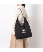 【アンビリオン/UNBILLION】のカシュカシュ cachecache / アニマルドローイング刺繍ナイロントート ブラック|ID: prp329100004845048 ipo3291000000035773099