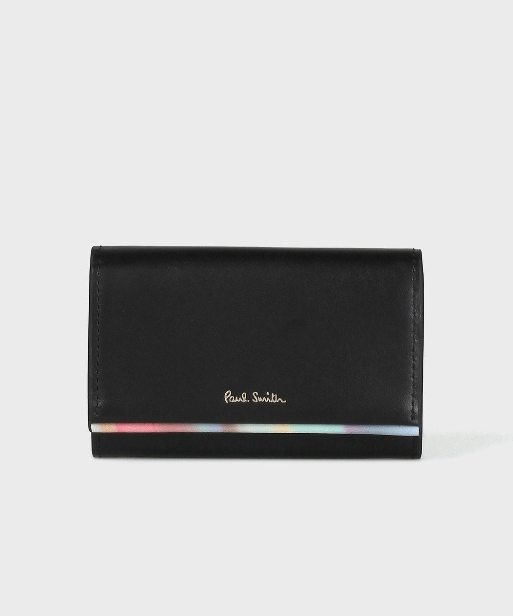 【ポール スミス/Paul Smith】のスプレースワールトリム 名刺入れ インテリア・キッズ・メンズ・レディースファッション・服の通販 founy(ファニー) 　ファッション　Fashion　レディースファッション　Fashion for Women　ミニ財布・二つ折り財布　Wallets & Card Cases　カードケース/名刺入れ　Card Holders & Business Cases　財布　Wallet, Purse　プリント　Print, Printed Pattern　ポケット　Pocket, Pocket Detail　ブラック|ID: prp329100004845089 ipo3291000000035524782