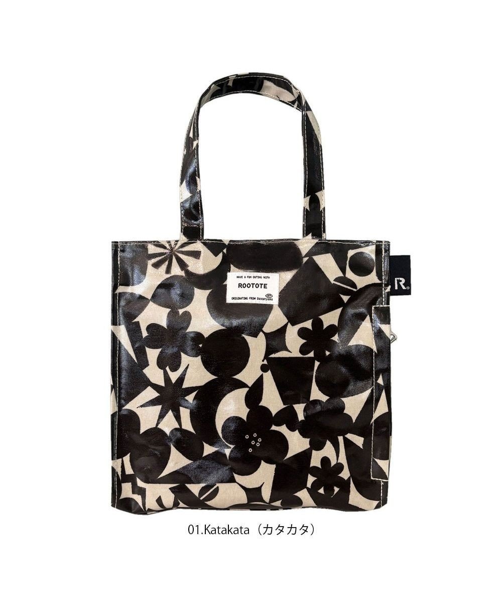 【ルートート/ROOTOTE】の3601【ラミネート加工 正方形型】 EU.スクエア.ラミネート-S インテリア・キッズ・メンズ・レディースファッション・服の通販 founy(ファニー) ファッション Fashion レディースファッション Fashion for Women バッグ Bags カメラ Camera Accessories スクエア Square, Square Shape 財布 Wallet, Purse パターン Pattern, Design Print プリント Print, Printed Pattern ポケット Pocket, Pocket Detail ポーチ Pouch, Small Case モチーフ Motif, Design Theme ランダム Random, Irregular 新作・新入荷 New Arrivals / New In 01:カタカタ|ID: prp329100004845103 ipo3291000000035674803