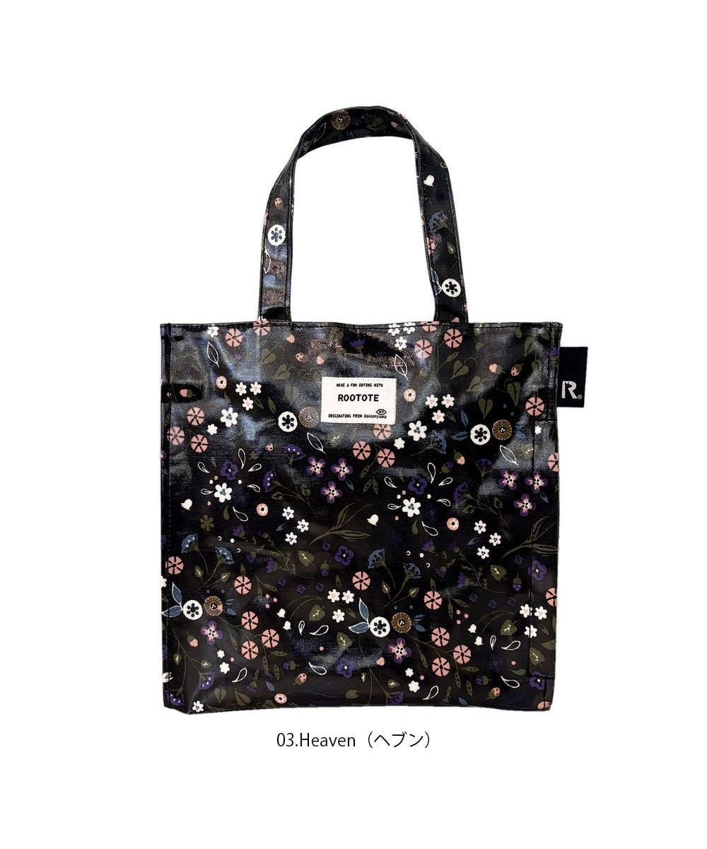 【ルートート/ROOTOTE】の3601【ラミネート加工 正方形型】 EU.スクエア.ラミネート-S インテリア・キッズ・メンズ・レディースファッション・服の通販 founy(ファニー) ファッション Fashion レディースファッション Fashion for Women バッグ Bags カメラ Camera Accessories スクエア Square, Square Shape 財布 Wallet, Purse パターン Pattern, Design Print プリント Print, Printed Pattern ポケット Pocket, Pocket Detail ポーチ Pouch, Small Case モチーフ Motif, Design Theme ランダム Random, Irregular 新作・新入荷 New Arrivals / New In 03:ヘブン|ID: prp329100004845103 ipo3291000000035674805