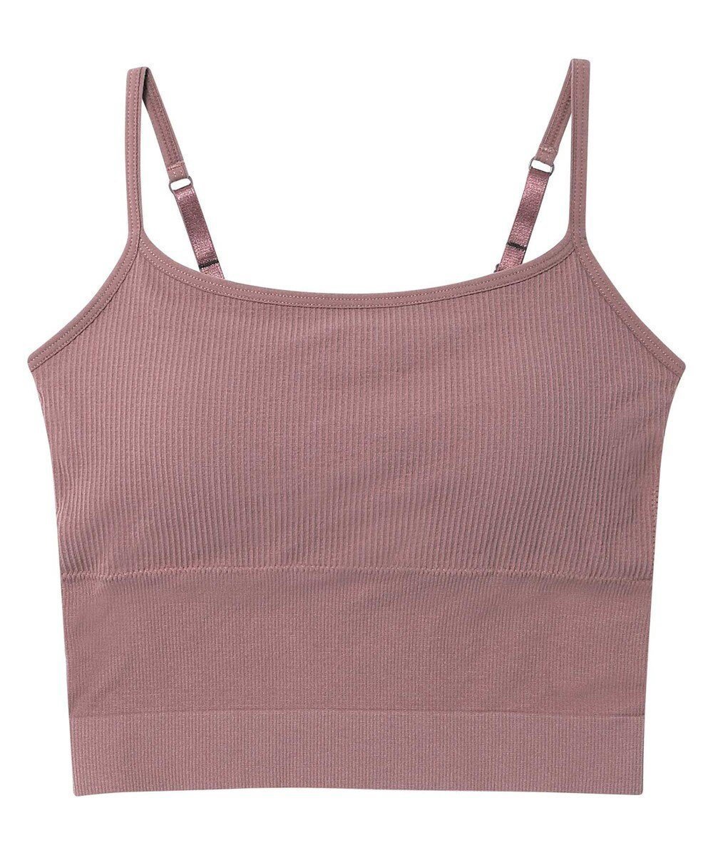 【アンフィ/AMPHI】のブラトップ 立体的なバストシルエット 脇すっきり クロップド丈 【L∞Ping ルーピング】 ブラキャミソール JSF102 アンフィ/ワコール インテリア・キッズ・メンズ・レディースファッション・服の通販 founy(ファニー) 　ファッション　Fashion　レディースファッション　Fashion for Women　トップス・カットソー　Cut & Sew Tops　ニット　Knit Tops & Sweaters　キャミソール&ノースリーブ　Camisoles & Sleeveless Tops　アンダー　Underwear Essentials　インナー　Innerwear　キャミソール　Camisole, Spaghetti Strap Top　クロップド　Cropped, Short Length　トレンド　Trend, Trending Now　定番　Standard, Basic Item　ワイヤー　Wire, Wired Bra　A/W・秋冬　Autumn/Winter　S/S・春夏　SS, Spring/Summer, Warm Season　夏　Summer　チャコールグレー|ID: prp329100004845118 ipo3291000000036299585