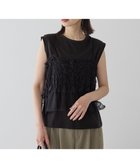 【アメリカンホリック/AMERICAN HOLIC】の【2点セット】チュールキャミ+ノースリーブT Black|ID: prp329100004845122 ipo3291000000035892331