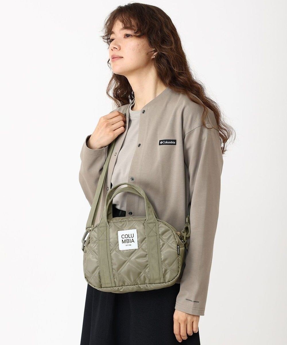 【コロンビア/Columbia】のColumbia/ プライスストリームQLミニダッフル /コロンビア インテリア・キッズ・メンズ・レディースファッション・服の通販 founy(ファニー) 　ファッション　Fashion　レディースファッション　Fashion for Women　おすすめ　Recommended / Our Picks　キルティング　Quilted, Quilting　ショルダー　Shoulder, Shoulder Strap　スリーブ　Sleeve, Long Sleeve / Short Sleeve　チャーム　Charm, Pendant　トラベル　Travel, Travel Gear　ポケット　Pocket, Pocket Detail　人気　Popular, Best Seller　Sage|ID: prp329100004845154 ipo3291000000036244295