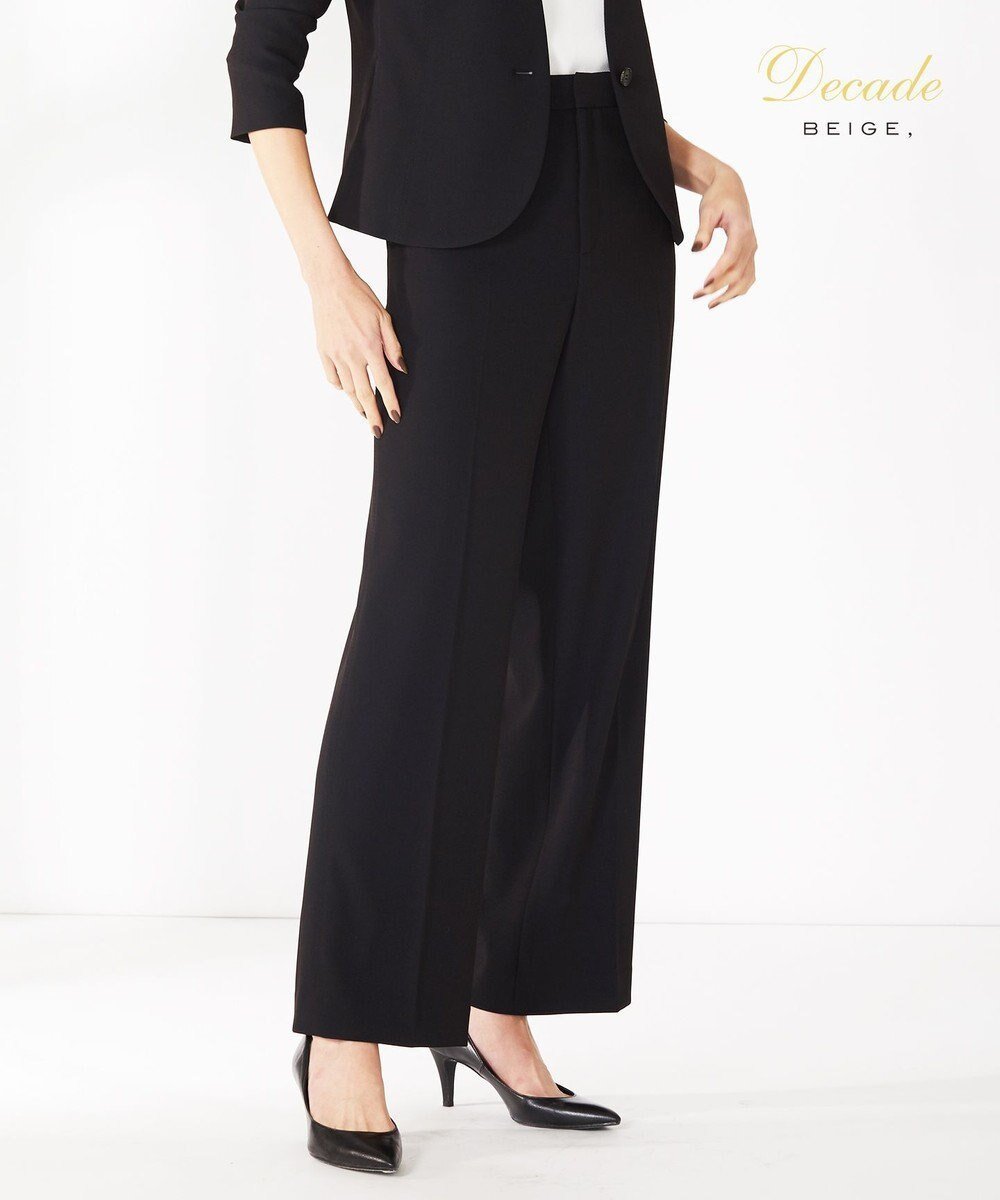 【ベイジ,/BEIGE,】のLUIZA / ワイドパンツ インテリア・キッズ・メンズ・レディースファッション・服の通販 founy(ファニー) ファッション Fashion レディースファッション Fashion for Women パンツ Pants & Trousers オケージョン Occasion Wear ジャケット Jacket, Outerwear ストレッチ Stretch, Stretchy Fabric セットアップ Set-Up, Coordinated Outfit センター Center, Center Line チェリー Cherry, Cherry Pattern ワイド Wide, Wide Fit エレガント 上品 Elegant ビジネス 仕事 通勤 Business / Work / Commuting 夏 Summer 定番 Standard, Basic Item S/S・春夏 SS, Spring/Summer, Warm Season 洗える Machine Washable A/W・秋冬 Autumn/Winter Black|ID: prp329100004845515 ipo3291000000036150623