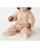 【ミキハウスホットビスケッツ/MIKI HOUSE HOT BISCUITS / KIDS】の【ミキハウス】【60-80cm】 マイクロファー カバーオール 人気、トレンドファッション・服の通販 founy(ファニー) ファッション Fashion キッズファッション Fashion for Kids なめらか Smooth, Silky Texture ベビー Baby, Babywear モコモコ Fuzzy, Fluffy A/W・秋冬 Autumn/Winter 防寒 Cold Protection, Winter-Ready thumbnail ライトブラウン|ID: prp329100004845539 ipo3291000000036061951