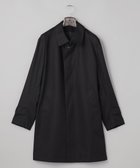 【五大陸/gotairiku / MEN】の25年新作/3シーズン対応【防水/軽量/シワになりにくい】メランジカルゼ ステンカラーコート_無地 ブラック系|ID: prp329100004845555 ipo3291000000035867720