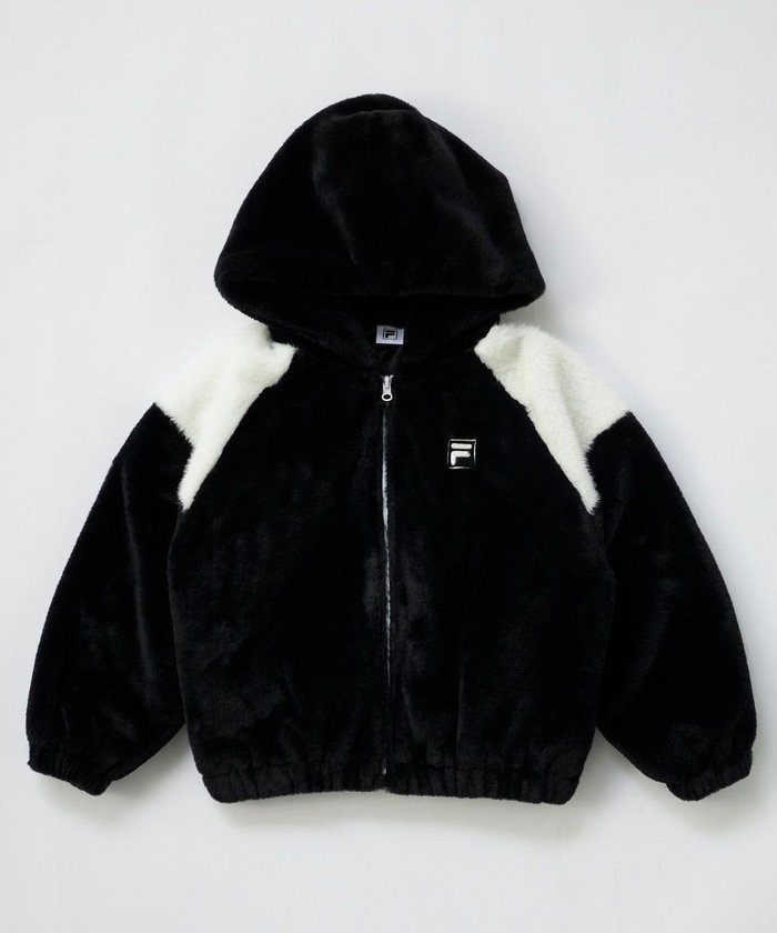【その他のブランド/Other】の【FILA】ボアジャケット/キッズ インテリア・キッズ・メンズ・レディースファッション・服の通販 founy(ファニー) https://founy.com/ ファッション Fashion キッズファッション Fashion for Kids アウター Coat Outerwear /Kids イタリア Italy コレクション Collection, Seasonal Line ジャケット Jacket, Outerwear スポーツ Sports, Activewear フロント Front, Front Design ブルゾン Blouson, Bomber Jacket A/W・秋冬 Autumn/Winter |ID: prp329100004845560 ipo3291000000036003580