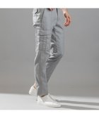 【ジョゼフ オム/JOSEPH HOMME / MEN】の新型【抜群のストレッチ性/光沢素材】ハイパワーソフトストレッチ デザインパンツ/ STICK DESIGN ライトグレー系|ID: prp329100004845613 ipo3291000000035661701