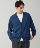 【アンフィーロ/UNFILO / MEN】の【OCEANS YouTube 掲載/男女兼用】スムースシルキーニット カーディガン ブルー|ID: prp329100004845622 ipo3291000000035587327