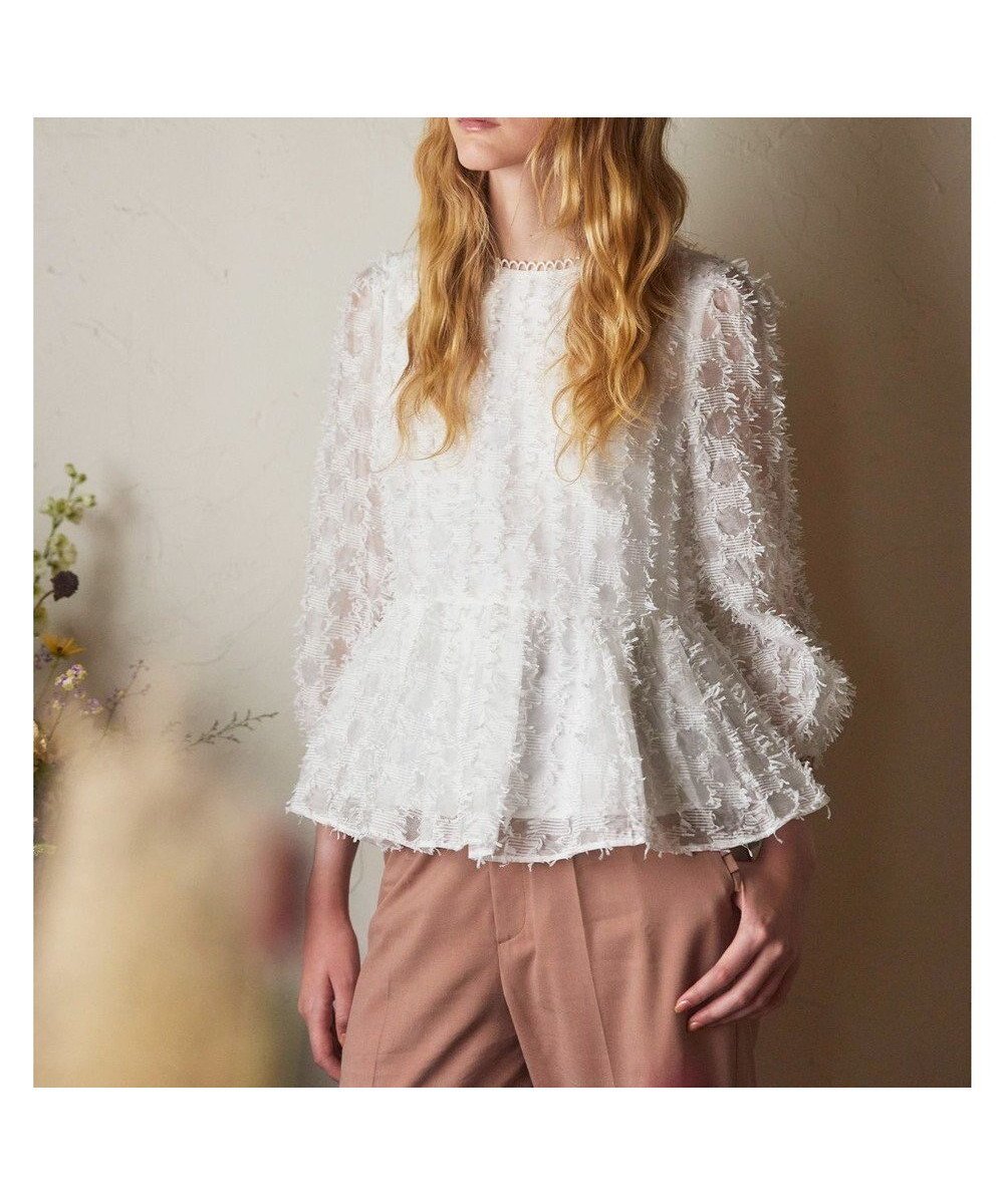 【トッカ/TOCCA】の【消臭】FLOWER STEM ブラウス 人気、トレンドファッション・服の通販 founy(ファニー) ファッション Fashion レディースファッション Fashion for Women トップス・カットソー Cut & Sew Tops シャツ・ブラウス・オフィスカジュアル Elegant Blouses & Button-Ups おすすめ Recommended / Our Picks ジャカード/ジャガード Jacquard, Woven Pattern トレンド Trend, Trending Now フラワー Flower, Floral 夏 Summer S/S・春夏 SS, Spring/Summer, Warm Season A/W・秋冬 Autumn/Winter other-1|ID: prp329100004845631 ipo3291000000036117290