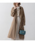 【23区/NIJYUSANKU】の【VERY3月号掲載/撥水加工/洗える】LIMONTA ハイカウントメモリータフタ コート ブラウン系|ID: prp329100004845637 ipo3291000000035641920