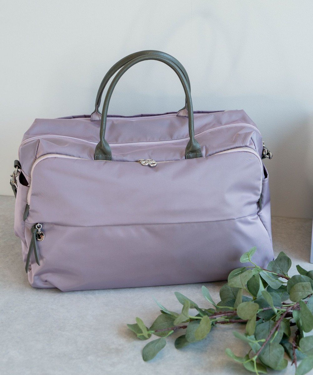 【エースバッグズアンドラゲッジ/ACE BAGS & LUGGAGE】のPROGRES サージュ ボストンバッグ 68378 プログレ インテリア・キッズ・メンズ・レディースファッション・服の通販 founy(ファニー) 　ファッション　Fashion　レディースファッション　Fashion for Women　エレガント 上品　Elegant　クッション　Cushion, Throw Pillow　ショルダー　Shoulder, Shoulder Strap　シンプル　Simple, Minimal　チャーム　Charm, Pendant　トラベル　Travel, Travel Gear　フロント　Front, Front Design　ボストンバッグ　Boston Bag, Retro Bag　ポケット　Pocket, Pocket Detail　リボン　Ribbon, Bow　旅行　Travel　ライラック|ID: prp329100004845640 ipo3291000000035723295