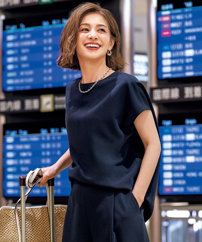 【アンフィーロ 自由区/UNFILO】のサマーセットアップ Tブラウス インテリア・キッズ・メンズ・レディースファッション・服の通販 founy(ファニー) https://founy.com/ ファッション Fashion レディースファッション Fashion for Women トップス・カットソー Cut & Sew Tops シャツ・ブラウス・オフィスカジュアル Elegant Blouses & Button-Ups セットアップ Matching Sets レディーストップス・ブラウス Tops & Blouses / Assorted Women's Tops ウォッシャブル Machine Washable 春 Spring 洗える Machine Washable 吸水 Absorbent, Quick-Dry サマー Summer, Summer Style セットアップ Set-Up, Coordinated Outfit 人気 Popular, Best Seller ボトム Bottoms, Lower Wear S/S・春夏 SS, Spring/Summer, Warm Season おすすめ Recommended / Our Picks 夏 Summer |ID: prp329100004845642 ipo3291000000035339780