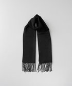 【アウロラ/AURORA】のfoulatelier フラトリエ カシミヤ起毛 無地ストール ブラック|ID: prp329100004845643 ipo3291000000035587397