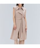 【ベイジ,/BEIGE,】のFLEUR / ラップデザインロングジレ 人気、トレンドファッション・服の通販 founy(ファニー) ファッション Fashion レディースファッション Fashion for Women アウター Coat / Outerwear Collection トップス・カットソー Cut & Sew Tops ベスト&ジレ / 重ね着スタイル Vests & Gilets 春 Spring サテン Satin, Glossy Fabric セットアップ Set-Up, Coordinated Outfit とろみ Fluid, Flowy Fabric デニム Denim, Jeans Material トレンチ Trench, Trench Coat ドレープ Drape, Draping Fabric 定番 Standard, Basic Item 人気 Popular, Best Seller ベスト Vest, Waistcoat ヨーク Yoke, Yoke Design ラップ Wrap, Wrap Design ロング Long, Long-Length A/W・秋冬 Autumn/Winter S/S・春夏 SS, Spring/Summer, Warm Season 夏 Summer エレガント 上品 Elegant thumbnail Beige|ID: prp329100004845648 ipo3291000000036254857
