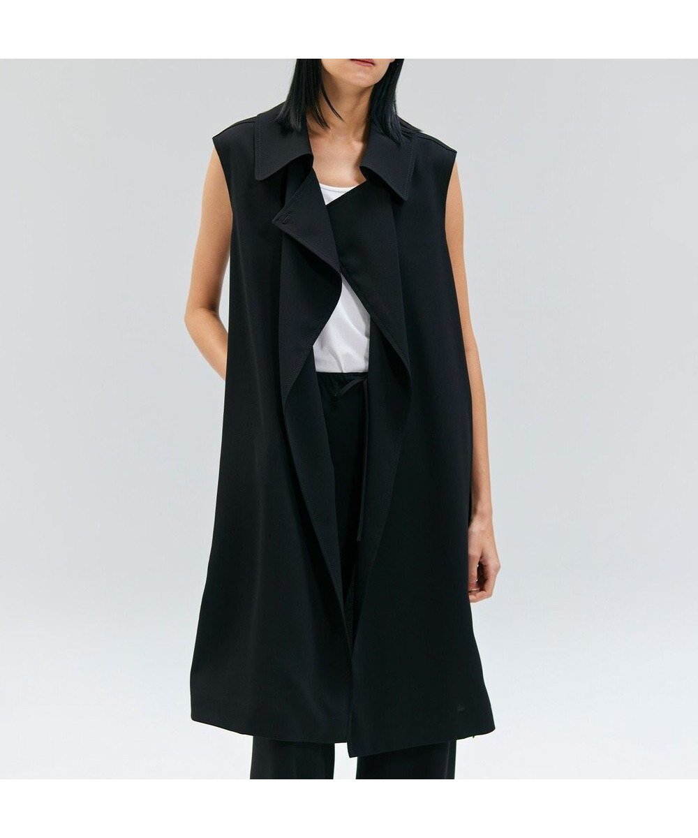 【ベイジ,/BEIGE,】のFLEUR / ラップデザインロングジレ インテリア・キッズ・メンズ・レディースファッション・服の通販 founy(ファニー) 　ファッション　Fashion　レディースファッション　Fashion for Women　アウター　Coat / Outerwear Collection　トップス・カットソー　Cut & Sew Tops　ベスト&ジレ / 重ね着スタイル　Vests & Gilets　春　Spring　サテン　Satin, Glossy Fabric　セットアップ　Set-Up, Coordinated Outfit　とろみ　Fluid, Flowy Fabric　デニム　Denim, Jeans Material　トレンチ　Trench, Trench Coat　ドレープ　Drape, Draping Fabric　定番　Standard, Basic Item　人気　Popular, Best Seller　ベスト　Vest, Waistcoat　ヨーク　Yoke, Yoke Design　ラップ　Wrap, Wrap Design　ロング　Long, Long-Length　A/W・秋冬　Autumn/Winter　S/S・春夏　SS, Spring/Summer, Warm Season　夏　Summer　エレガント 上品　Elegant　Black|ID: prp329100004845648 ipo3291000000036254859